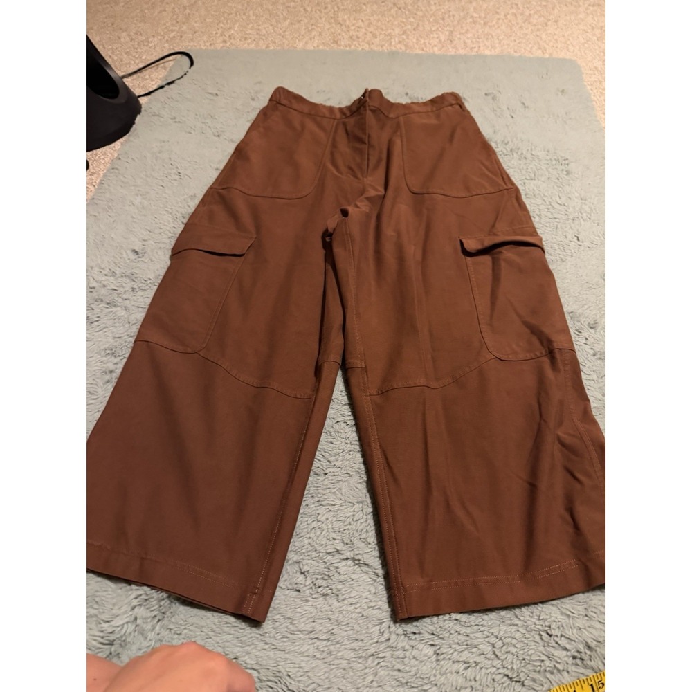 Lululemon Light Utilitech Cargo Pocket High Rise Pants Brown Women's Size 32